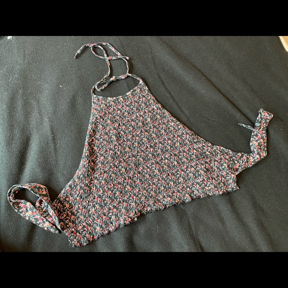 American Eagle Halter & Tie tank